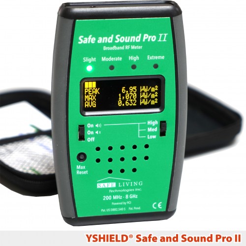 德國 YSHIELD® 高頻電磁波量度儀 Safe and Sound Pro II